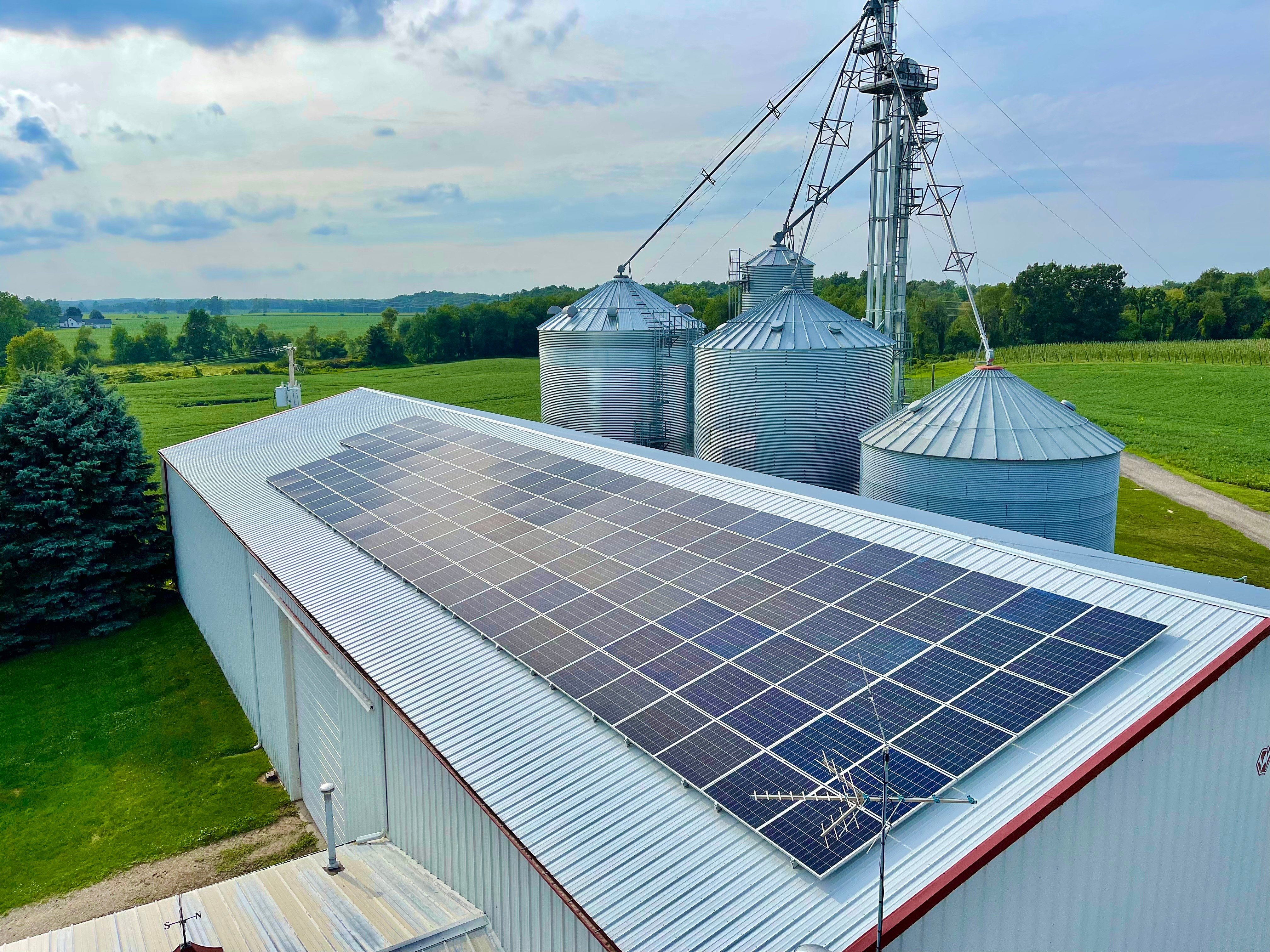 Agricultural solar in Belding, MI