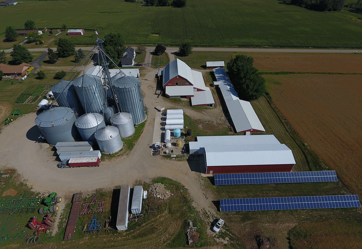 Agriculture solar in Grand Rapids, MI.