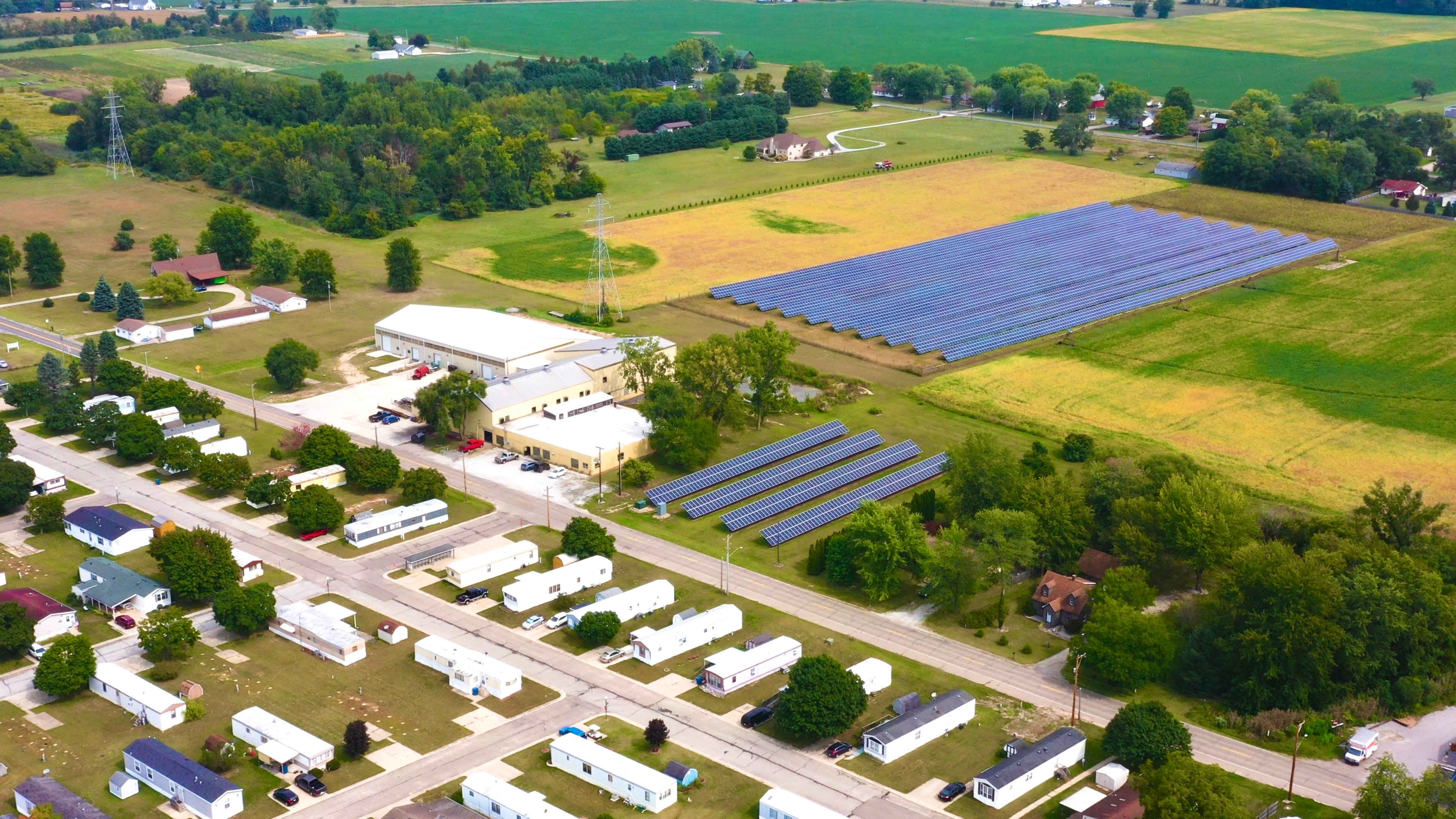 Commercial solar in Baroda, MI