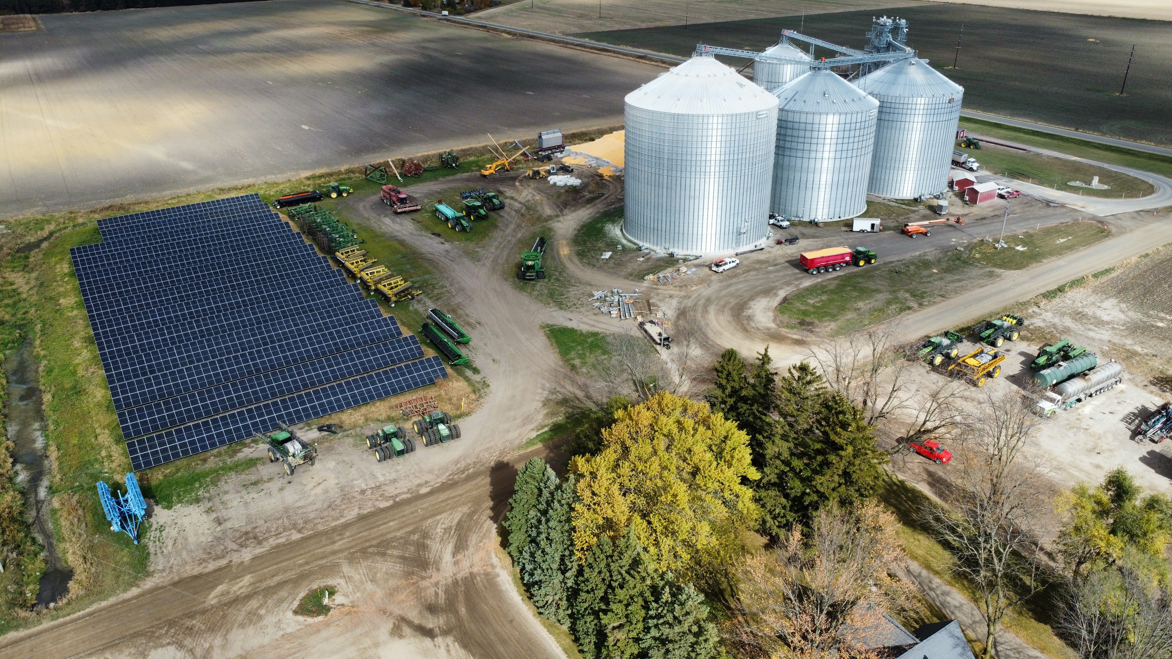 Agriculture solar in Ithaca, MI