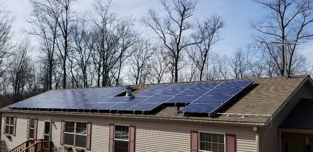 Residential Solar Array in Jerome, MI