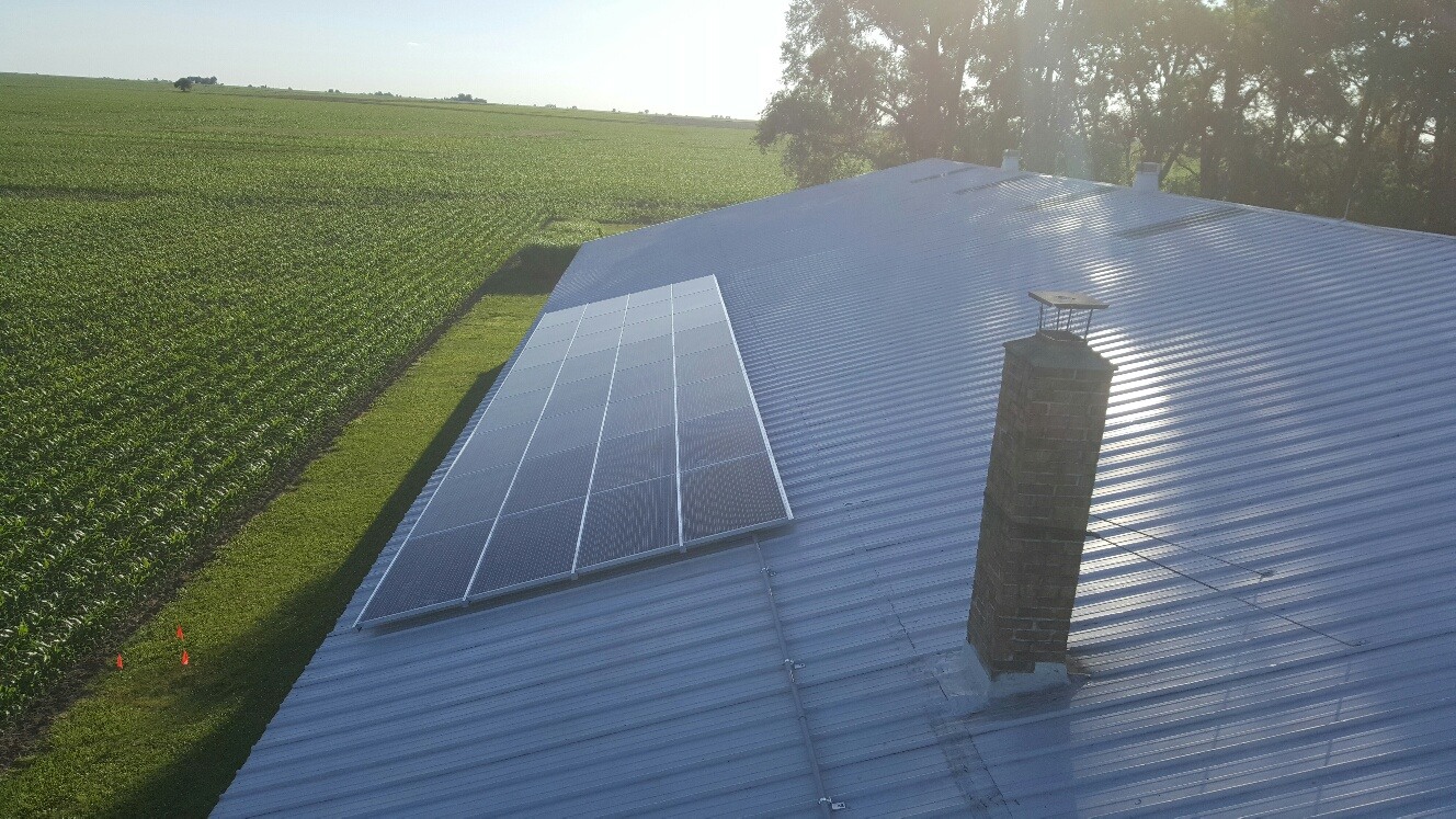 Agricultural Solar Array in Pesotum, IL
