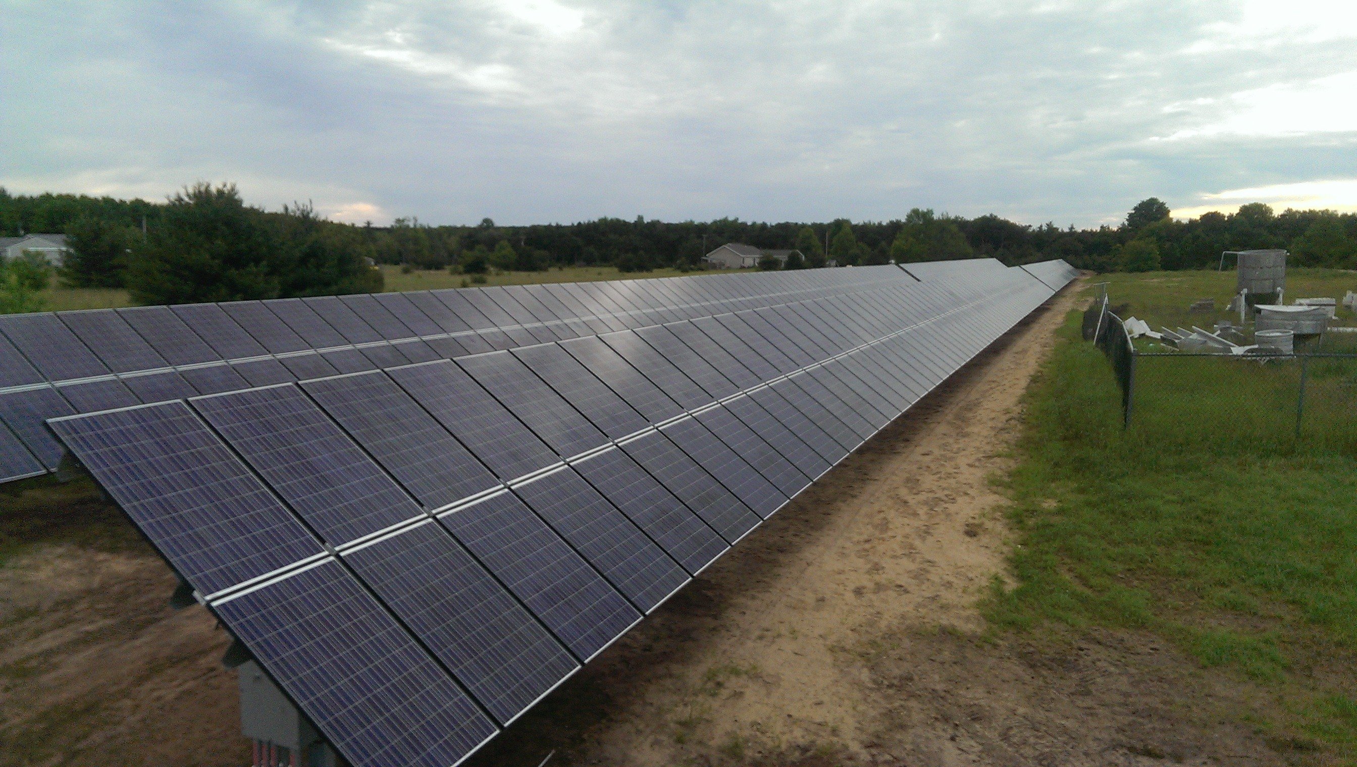 Agricultural Solar Array in Buckley, MI