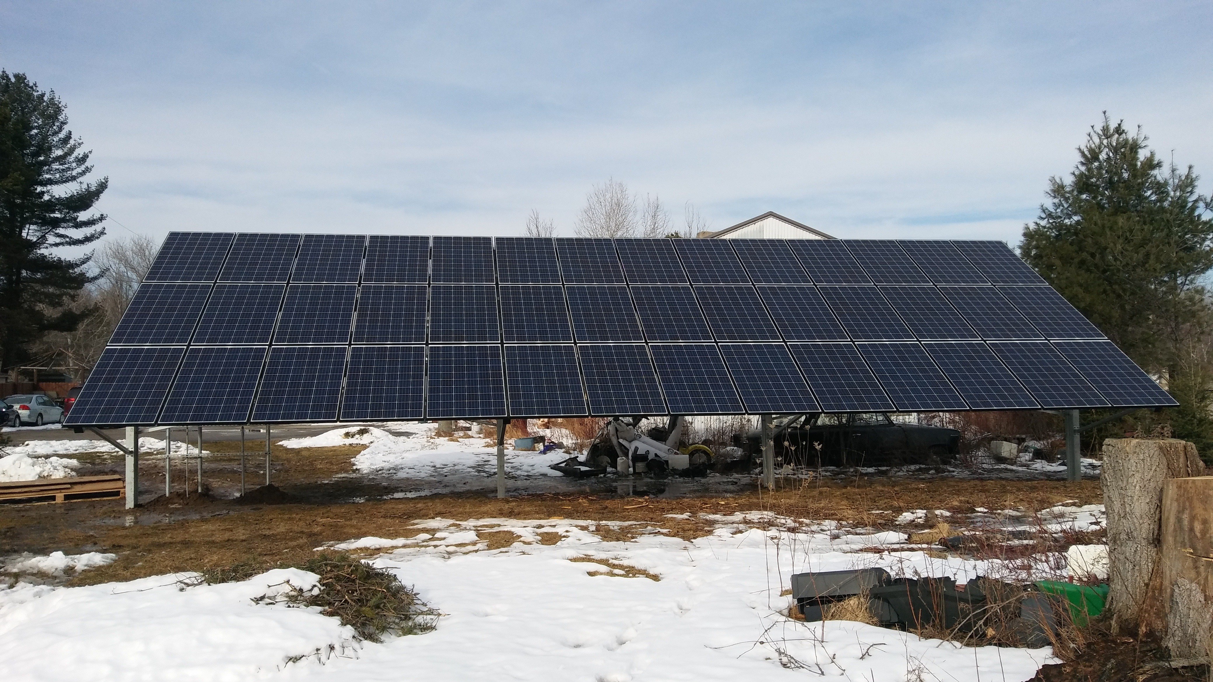 Residential Solar Array in Clare, MI